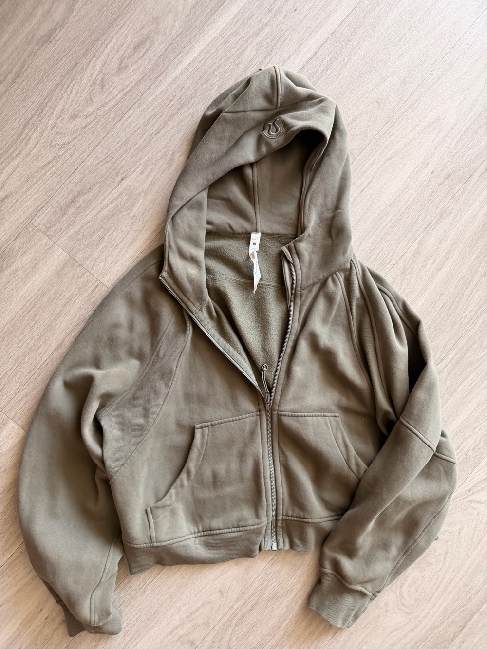 lululemon athletica Zip-Up Hoodie - Olive